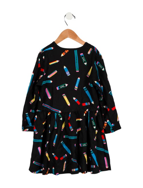 Stella McCartney Girls' Long Sleeve Printed Dress