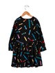 Stella McCartney Girls' Long Sleeve Printed Dress