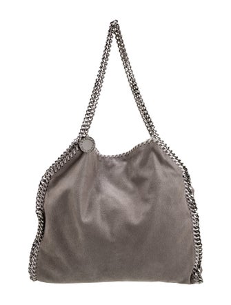 Stella McCartney Vegetarian Suede Shoulder Bag