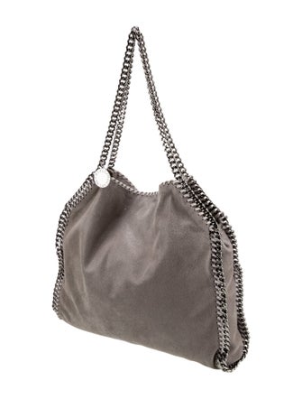 Stella McCartney Vegetarian Suede Shoulder Bag