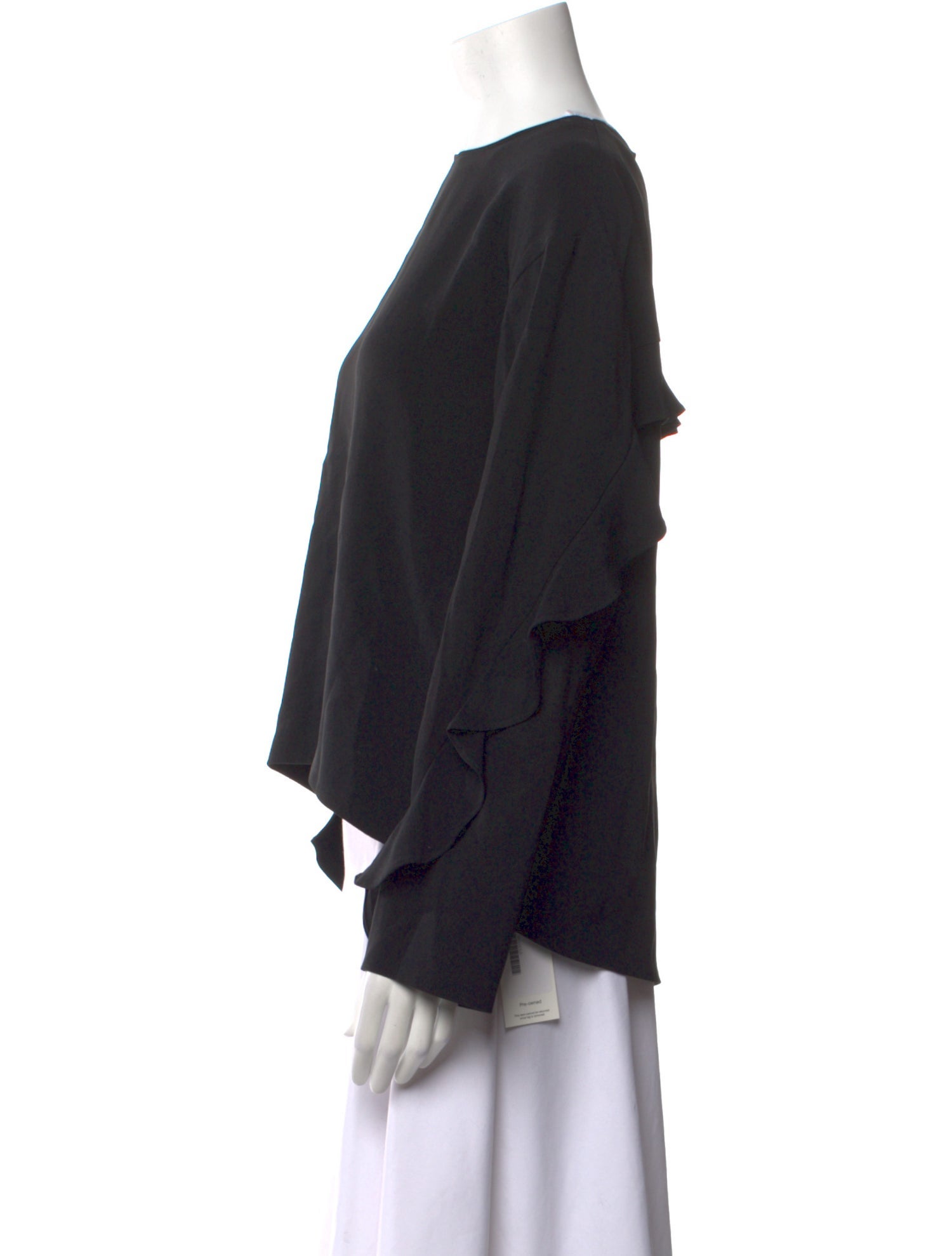 Stella McCartney Bateau Neckline Long Sleeve Sweatshirt