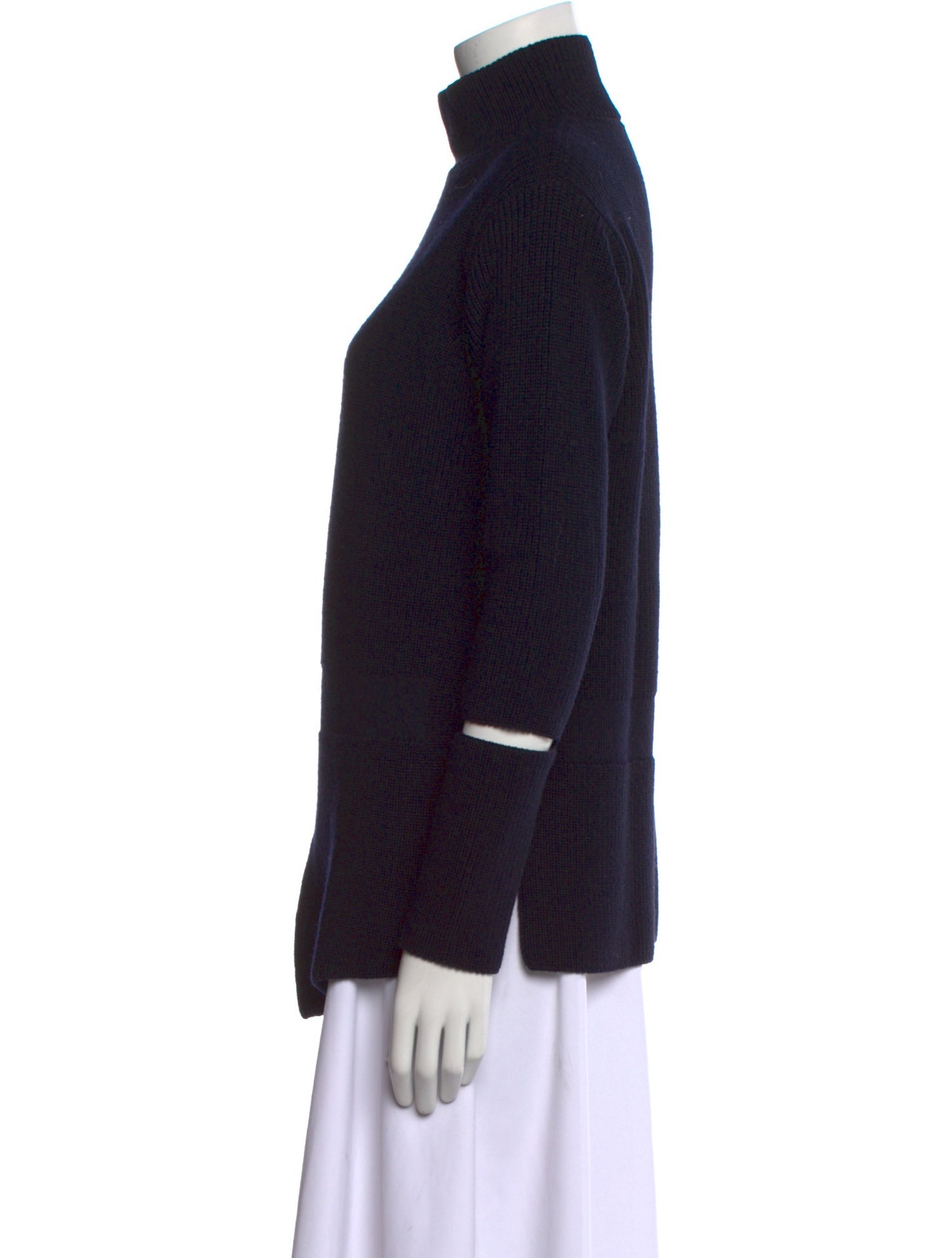 Stella McCartney Virgin Wool Mock Neck Sweater