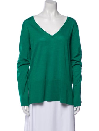 Stella McCartney Virgin Wool V-Neck Sweater