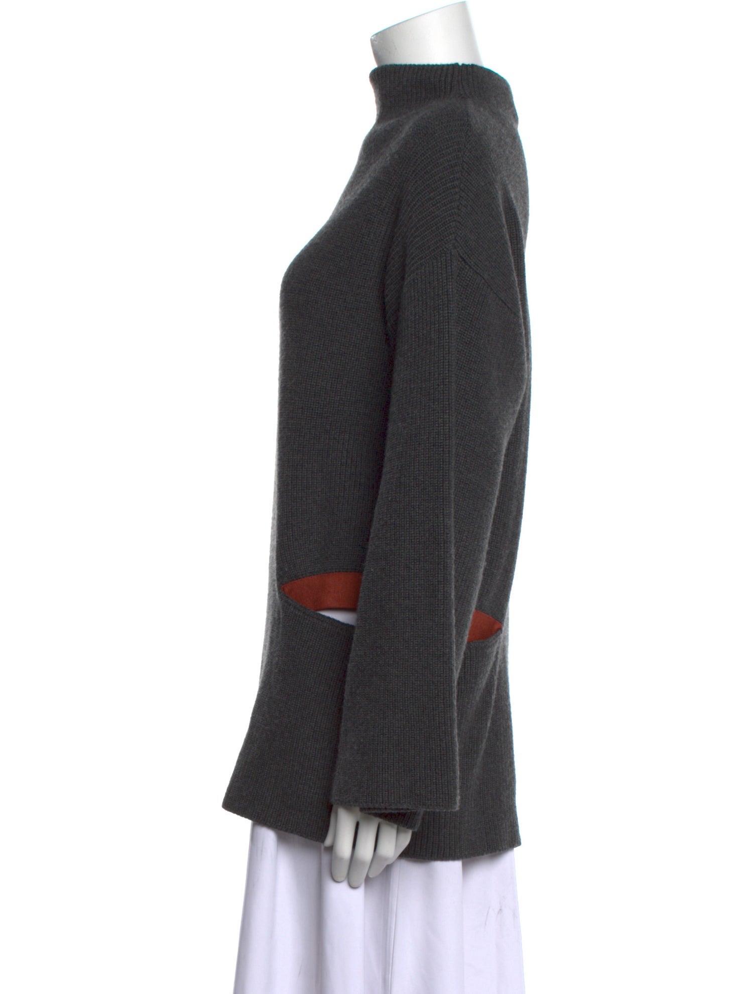 Stella McCartney Wool Mock Neck Sweater