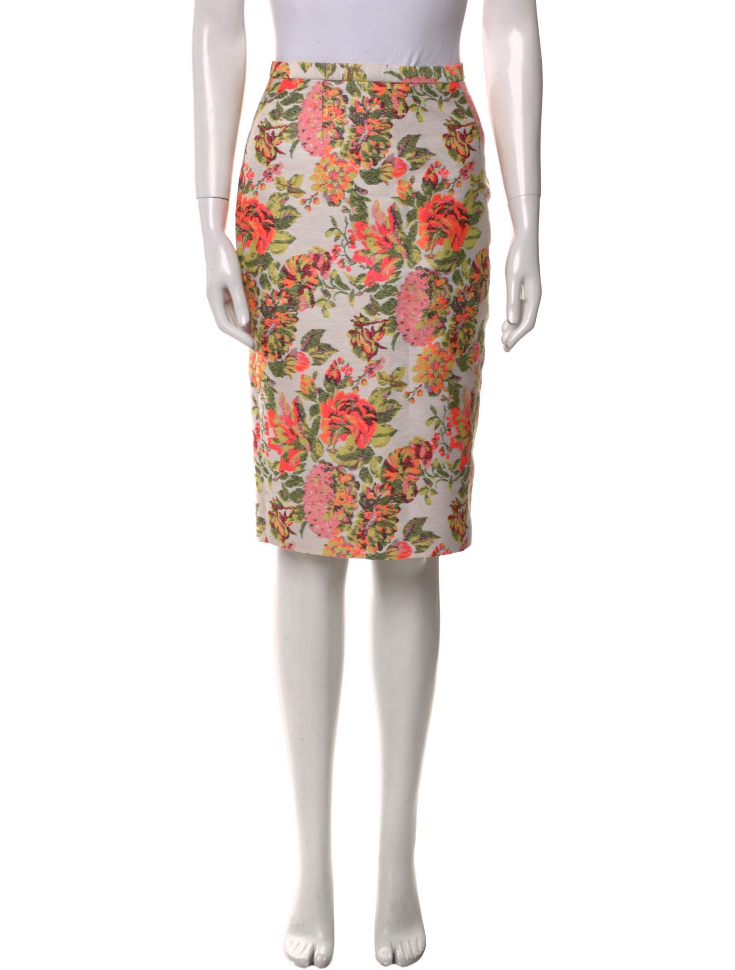 Stella McCartney Floral Print Knee-Length Skirt