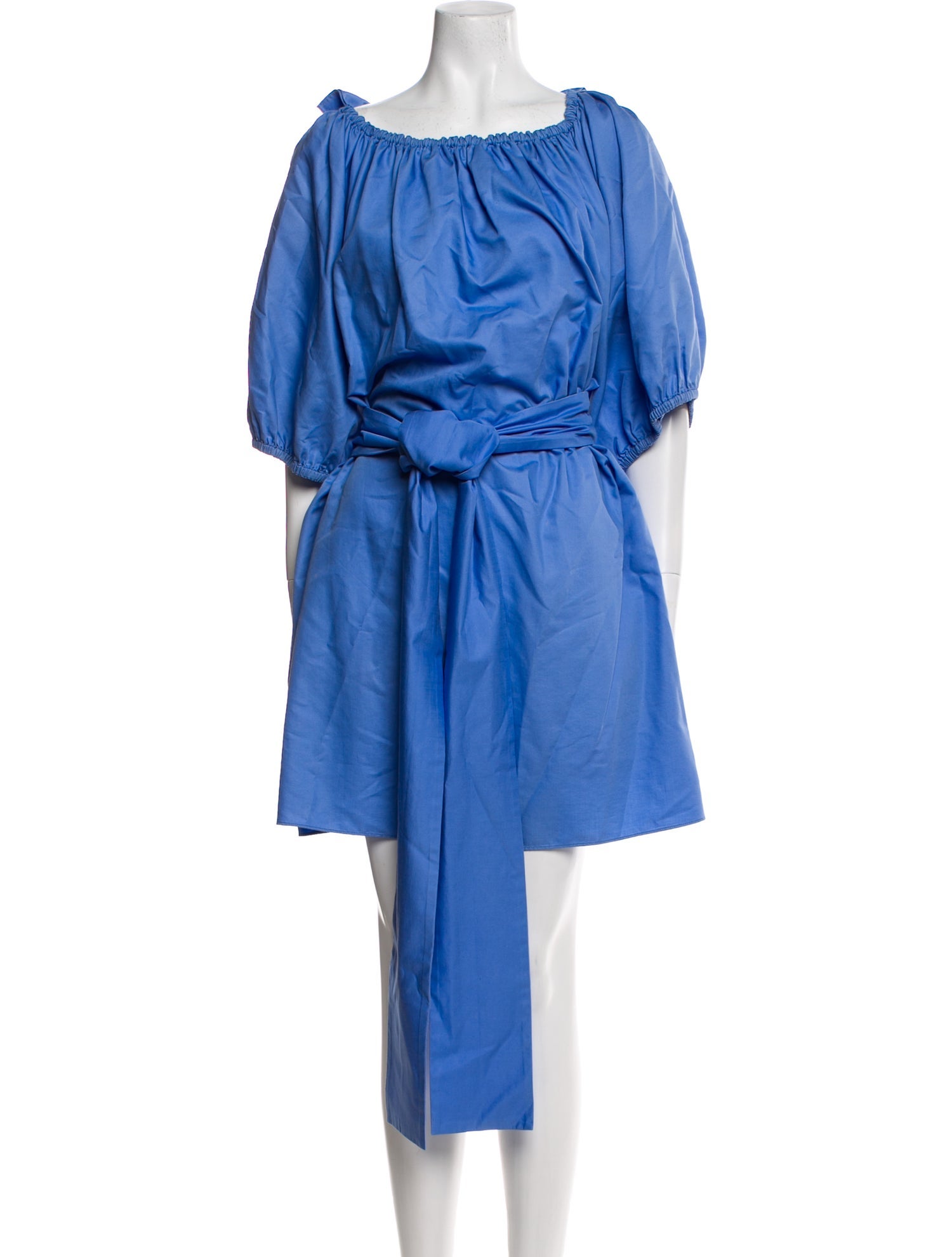 Stella McCartney Bateau Neckline Mini Dress