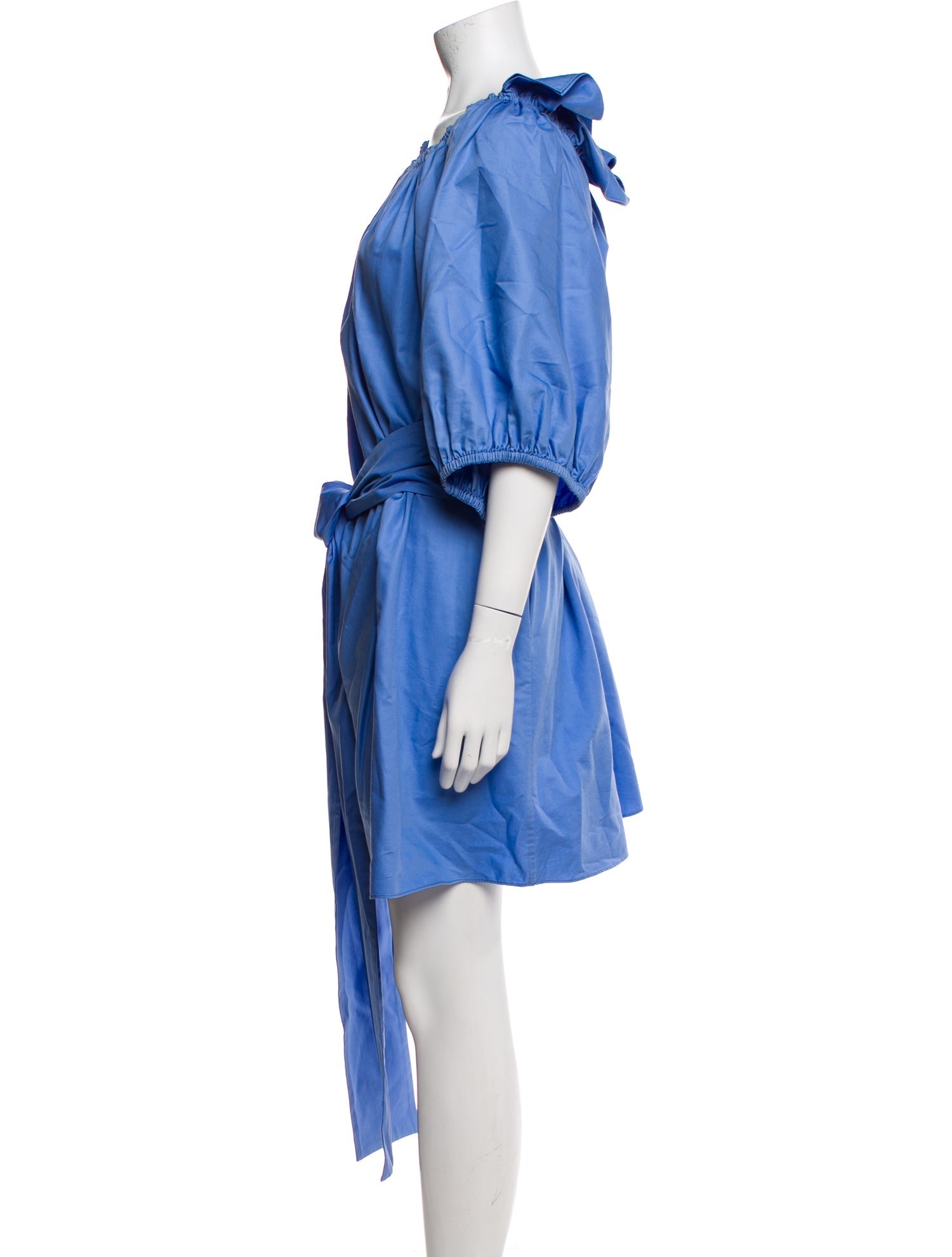 Stella McCartney Bateau Neckline Mini Dress