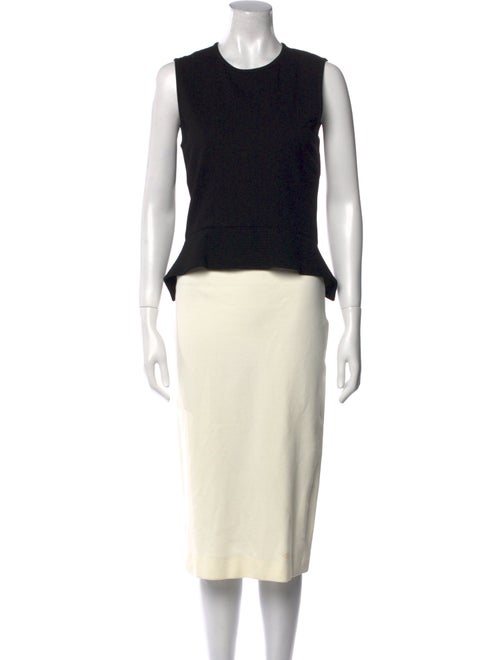 Stella McCartney Crew Neck Midi Length Dress