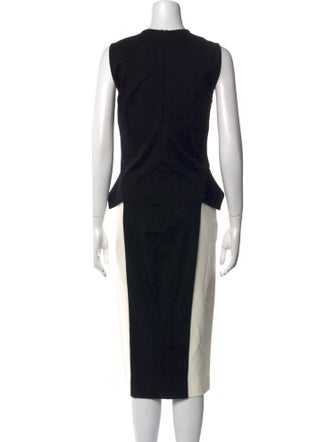 Stella McCartney Crew Neck Midi Length Dress