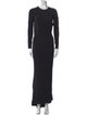 Stella McCartney Crew Neck Long Dress