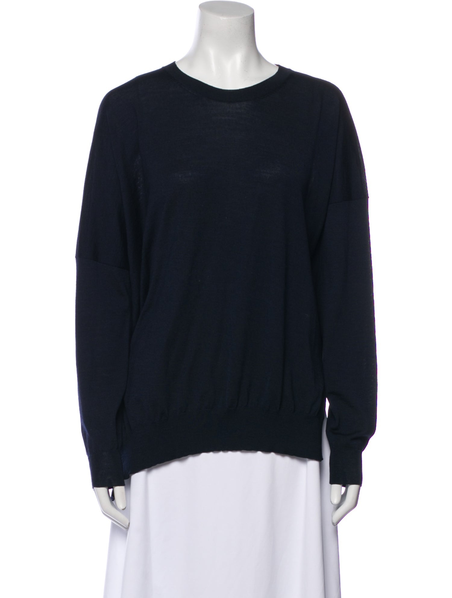 Stella McCartney Virgin Wool Scoop Neck Sweater