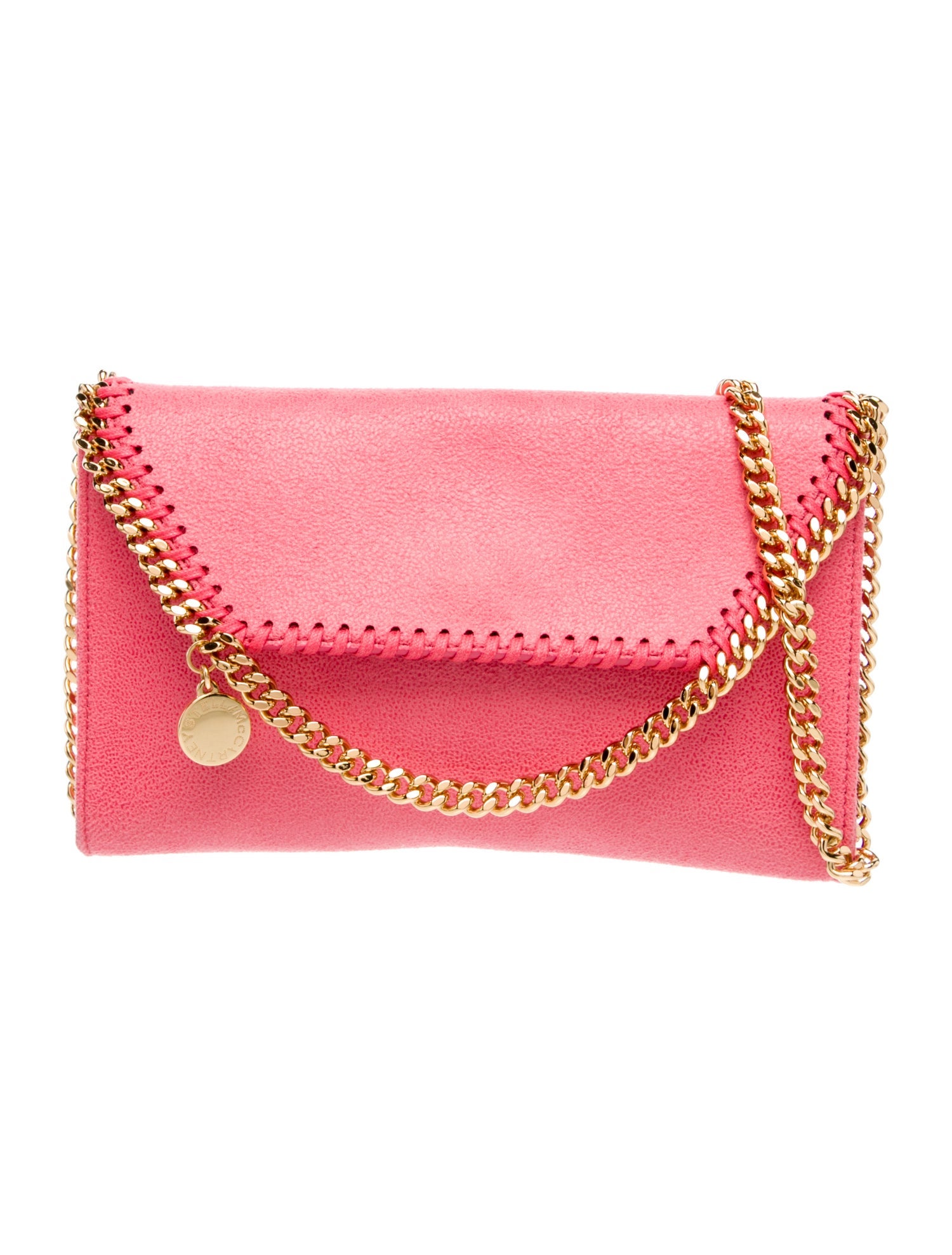 Stella McCartney Vegetarian Suede Clutch