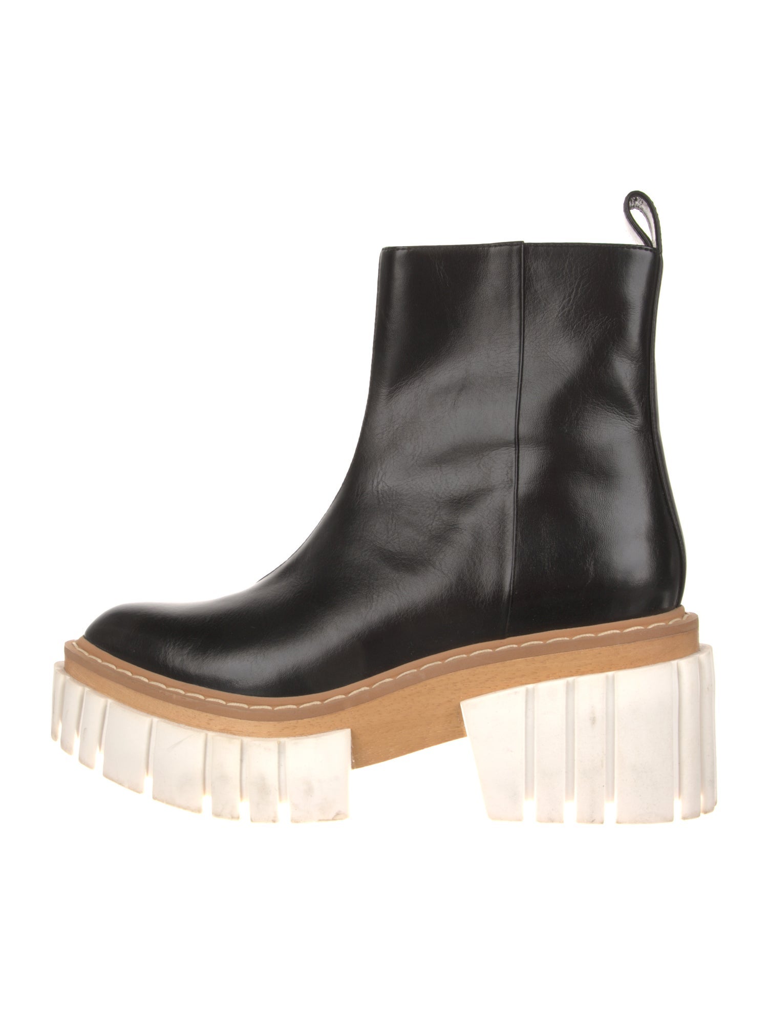 Stella McCartney Leather Chelsea Boots