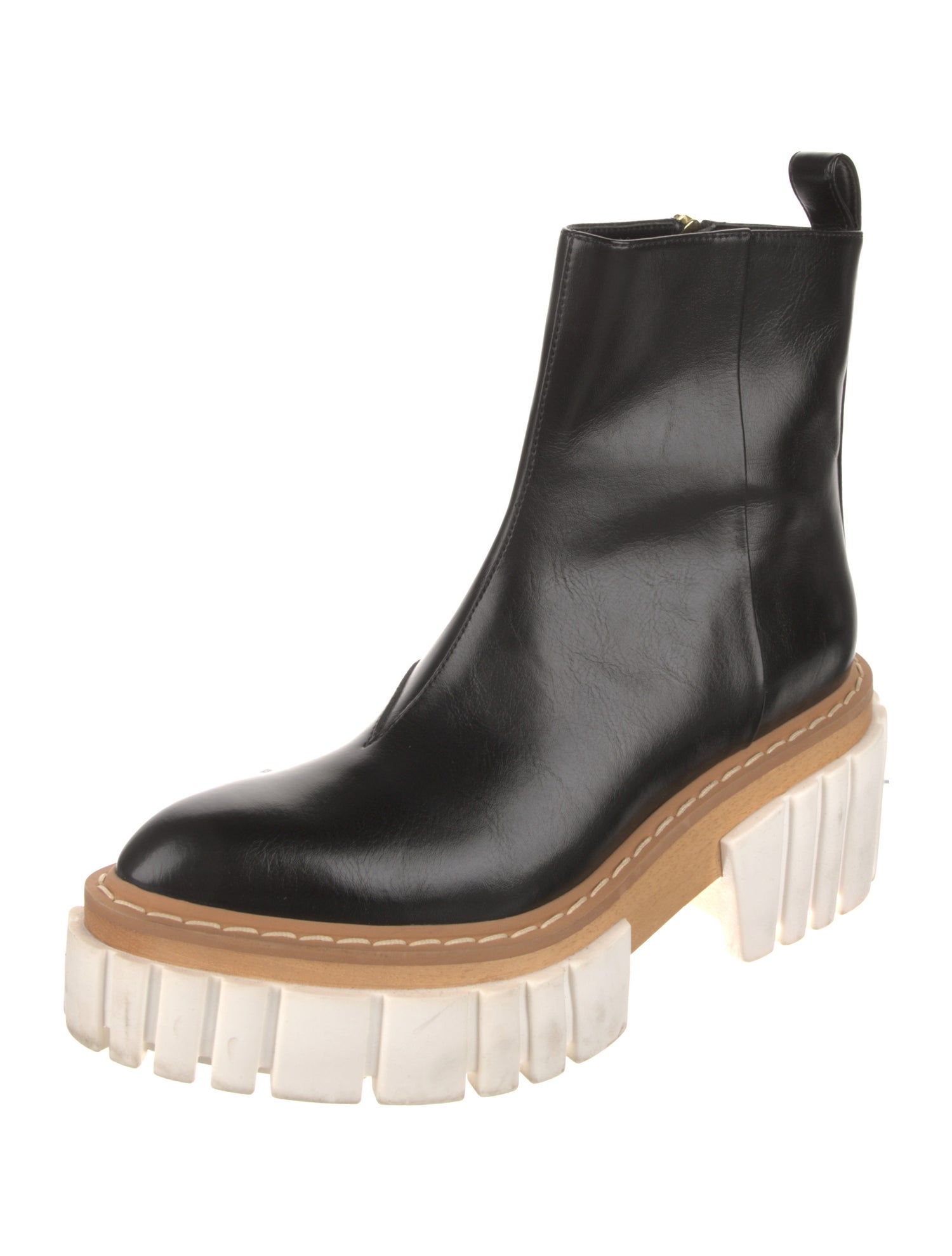 Stella McCartney Leather Chelsea Boots