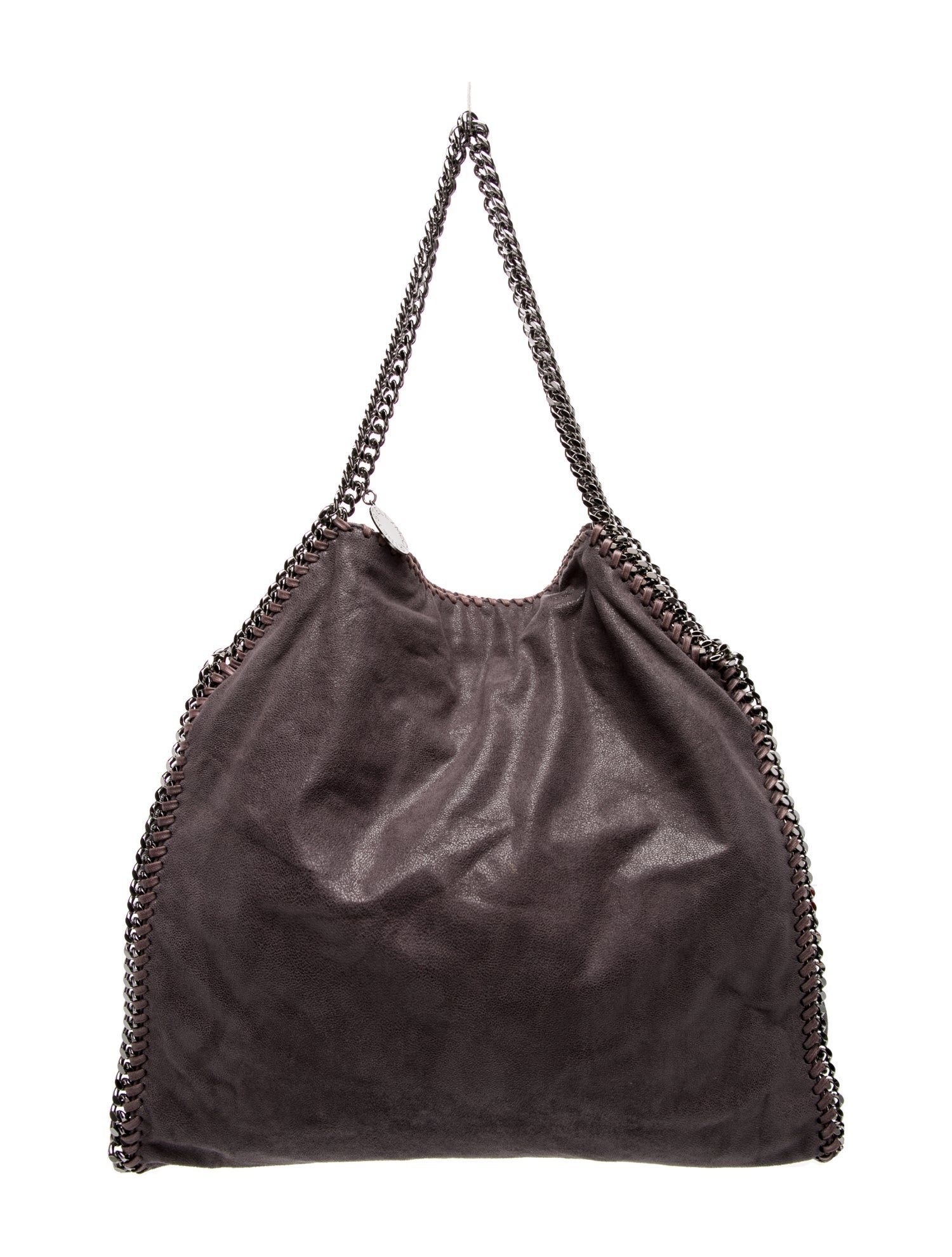 Stella McCartney Vegetarian Suede Shoulder Bag