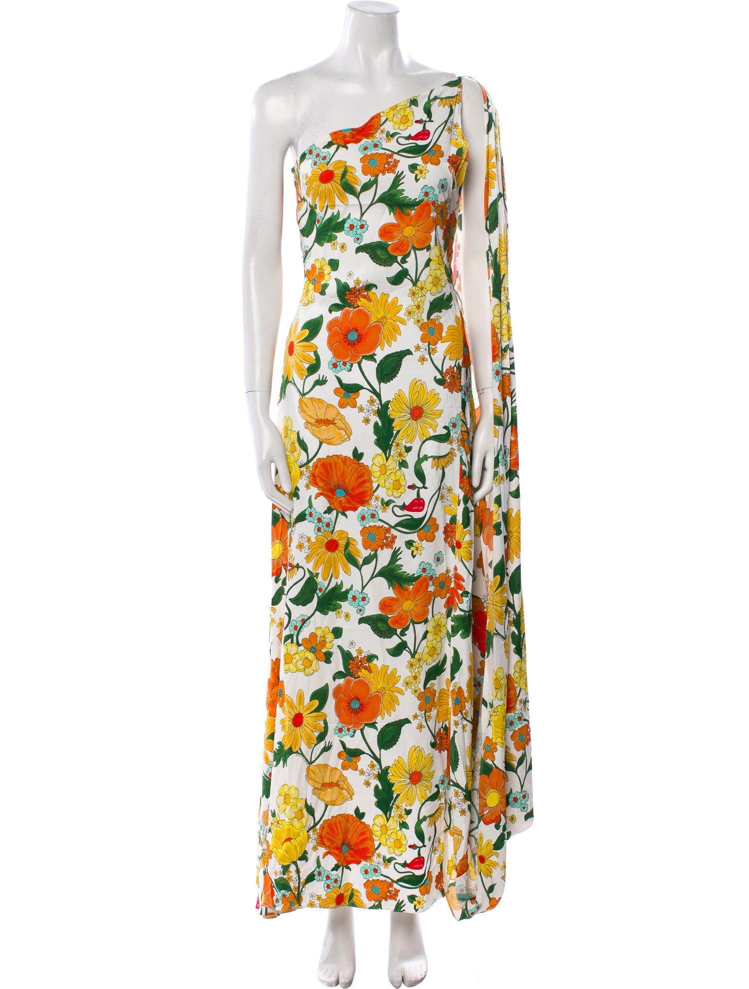 Stella McCartney Floral Print Long Dress