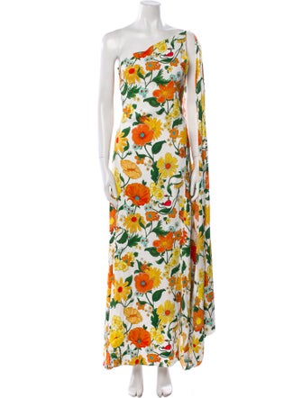 Stella McCartney Floral Print Long Dress