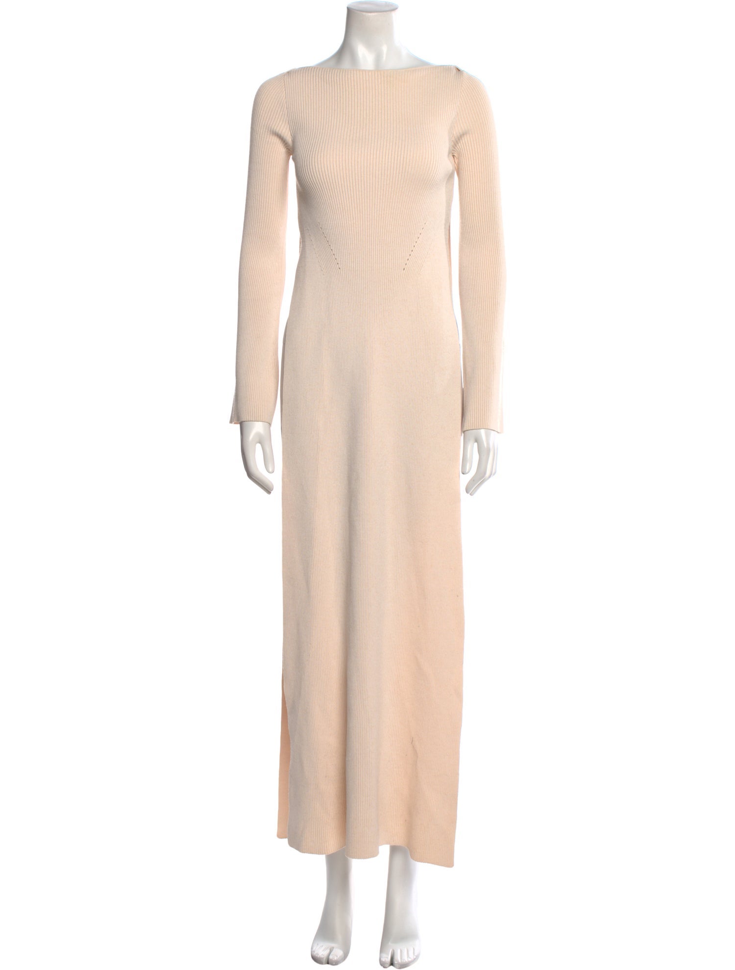Stella McCartney Bateau Neckline Long Dress