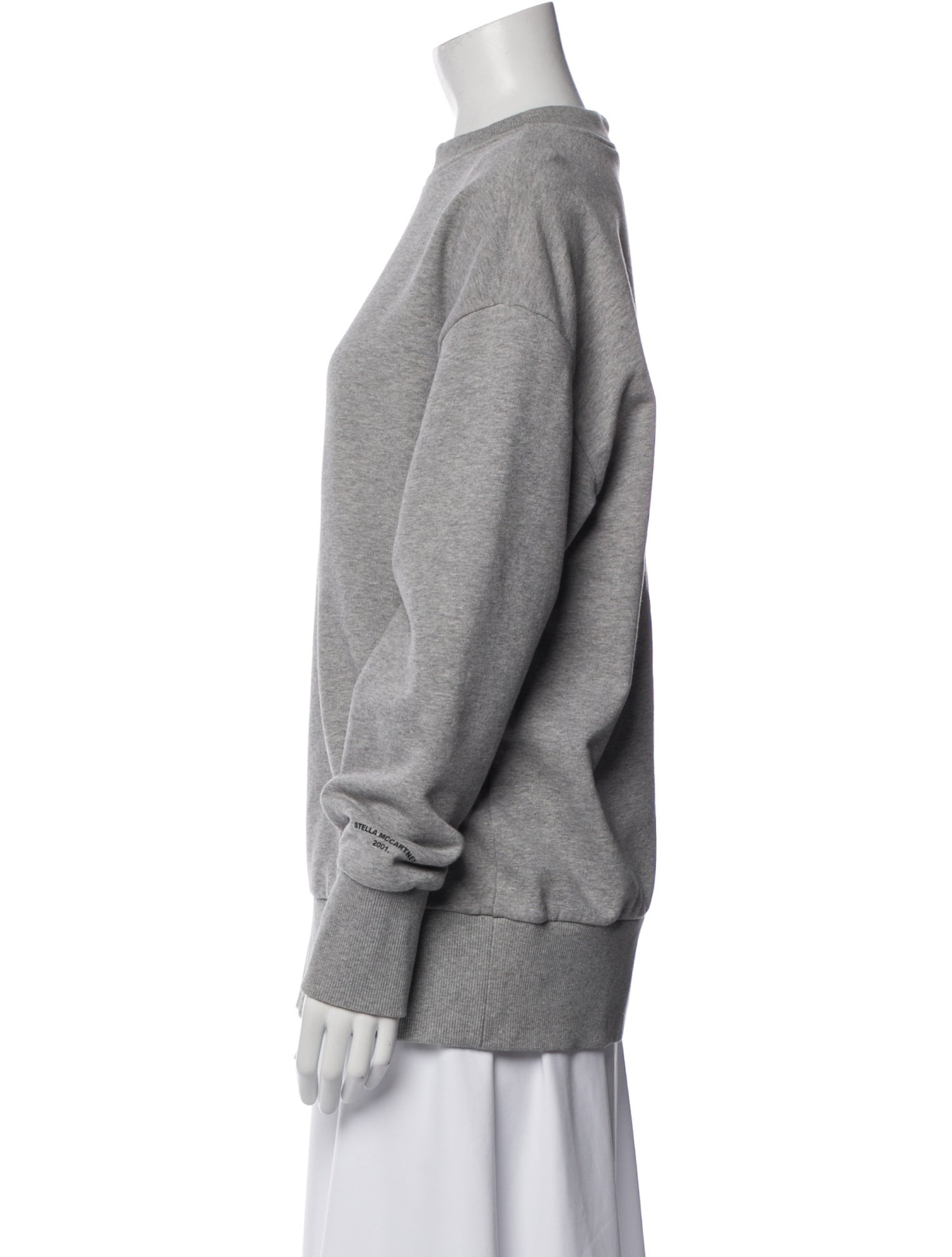 Stella McCartney Mock Neck Long Sleeve Sweatshirt