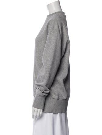 Stella McCartney Mock Neck Long Sleeve Sweatshirt