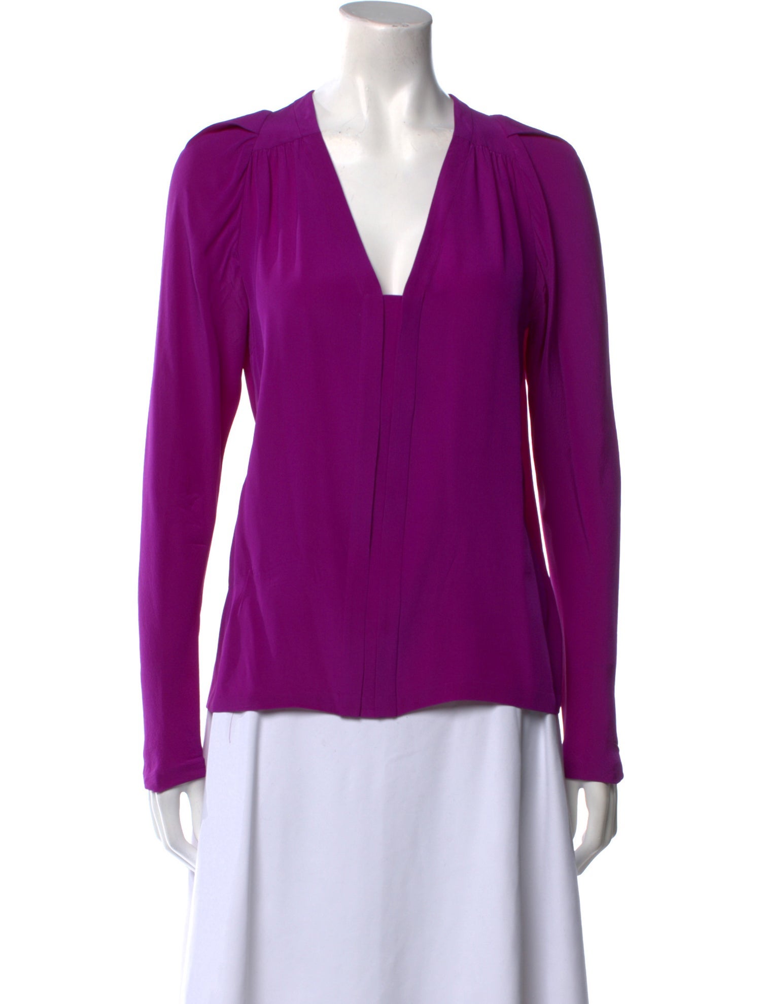 Stella McCartney Silk V-Neck Blouse