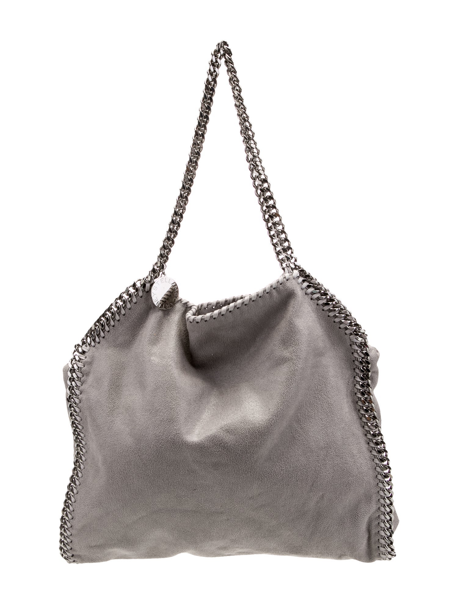 Stella McCartney Vegetarian Suede Shoulder Bag