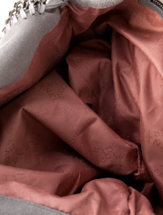 Stella McCartney Vegetarian Suede Shoulder Bag