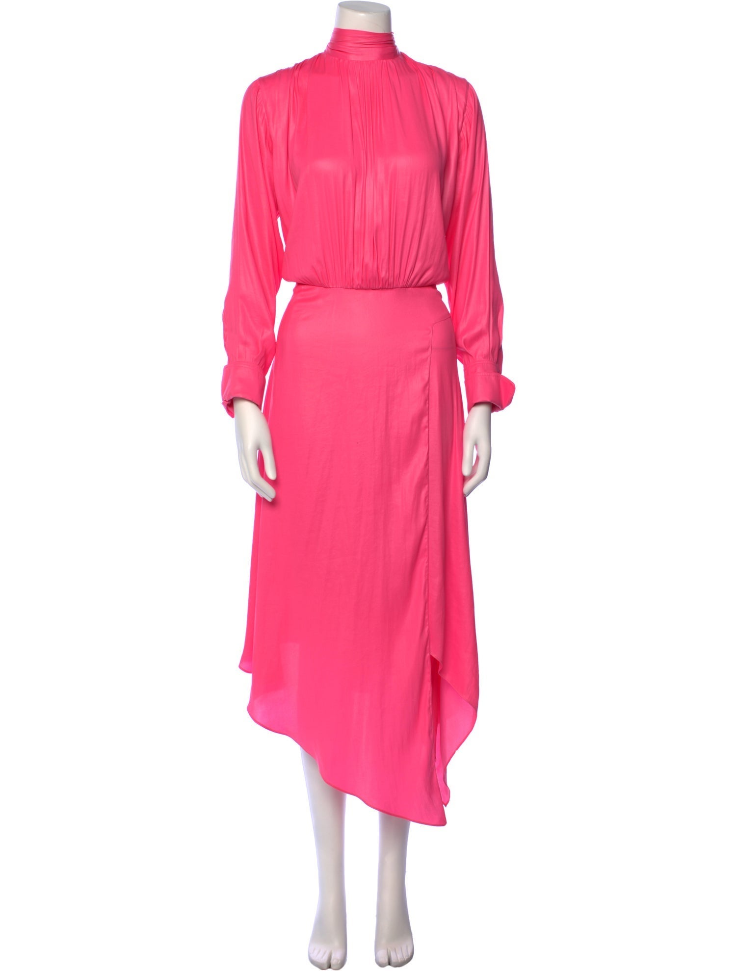 Stella McCartney Mock Neck Long Dress
