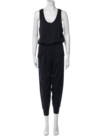 Stella McCartney Virgin Wool Scoop Neck Jumpsuit