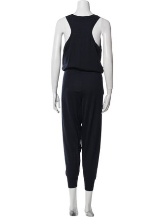 Stella McCartney Virgin Wool Scoop Neck Jumpsuit