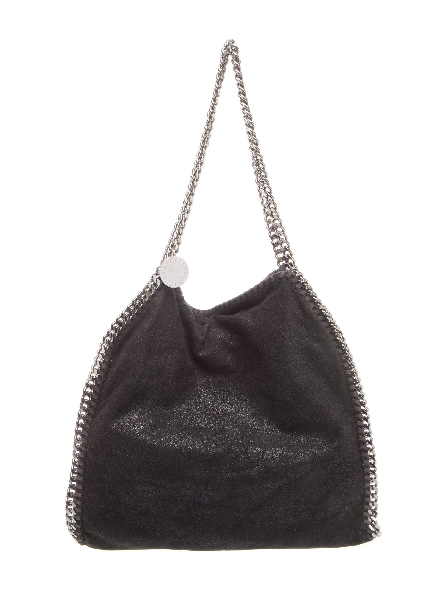 Stella McCartney Vegetarian Suede Shoulder Bag