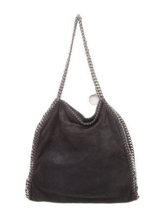 Stella McCartney Vegetarian Suede Shoulder Bag