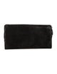 Stella McCartney Vegetarian Suede Continental Wallet