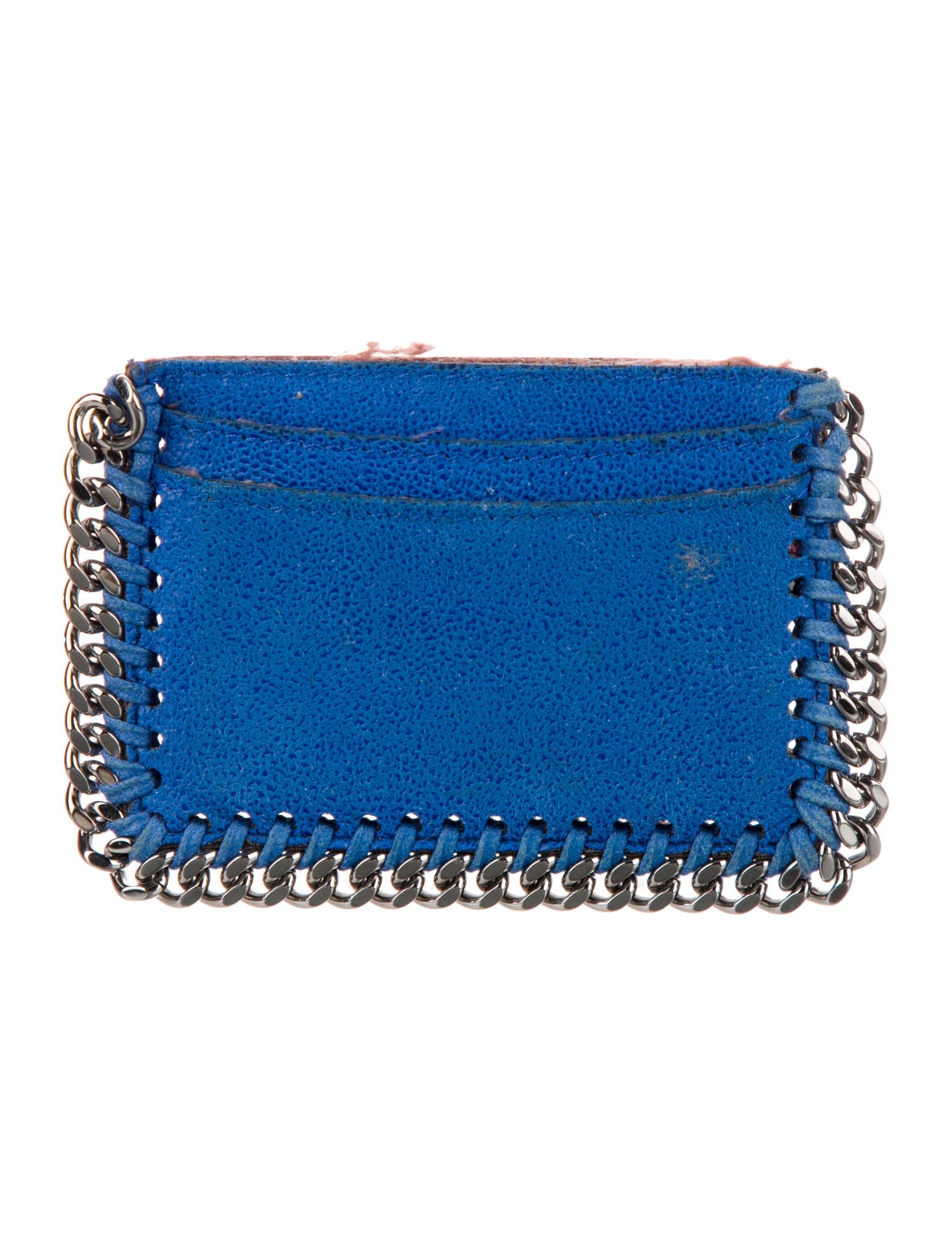 Stella McCartney Shaggy Card holder Vegan Leather Wallet