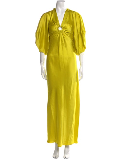 Stella McCartney V-Neck Long Dress