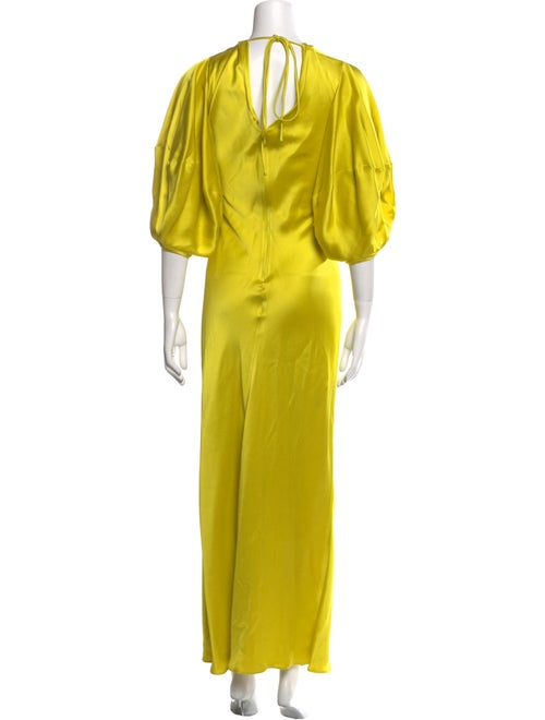 Stella McCartney V-Neck Long Dress