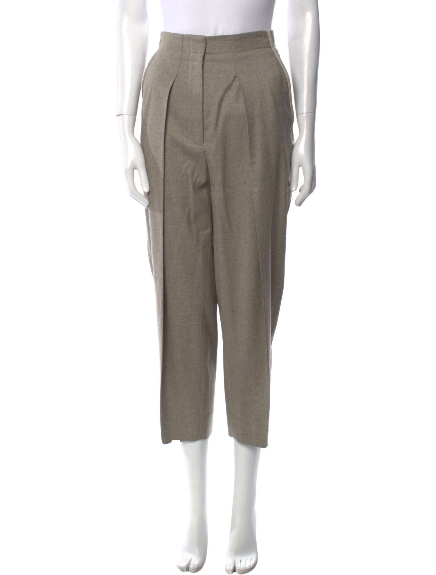 Stella McCartney Wool Straight Leg Pants