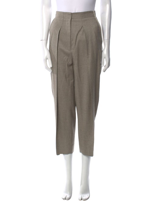 Stella McCartney Wool Straight Leg Pants