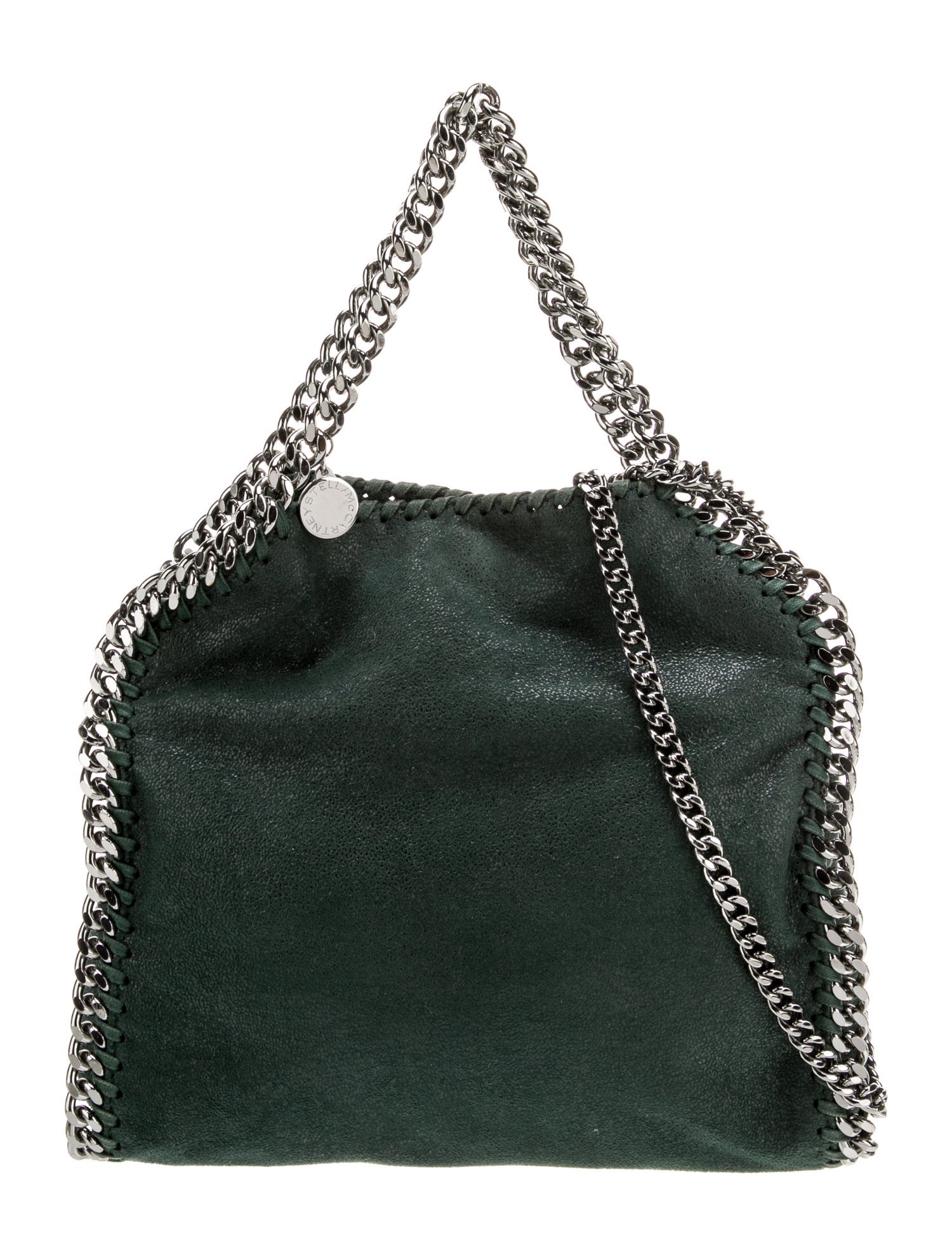Stella McCartney Vegetarian Suede Top Handle Bag