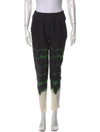 Stella McCartney Silk Skinny Leg Pants