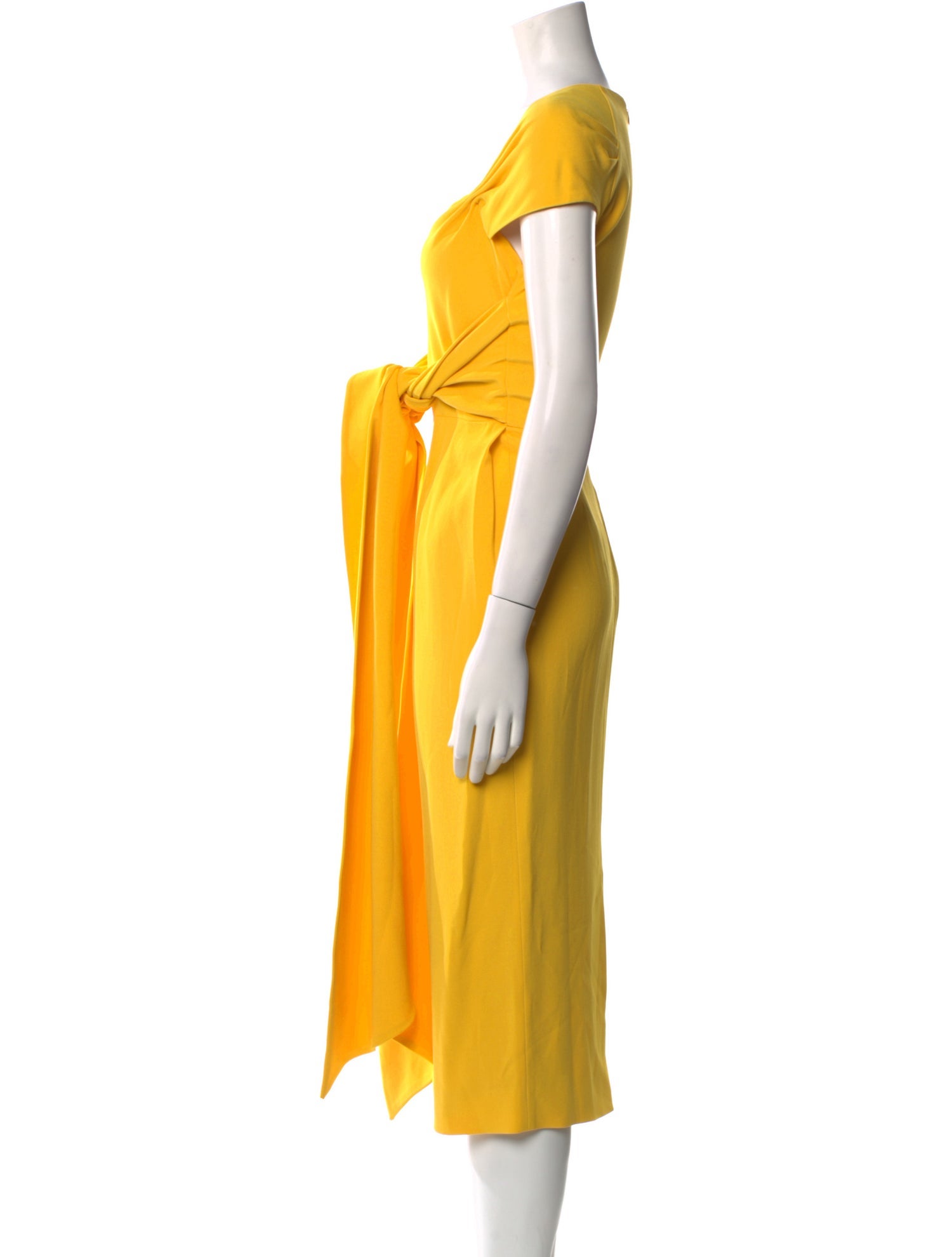 Stella McCartney Square Neckline Midi Length Dress