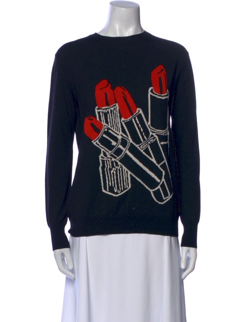 Stella McCartney Virgin Wool Graphic Print Sweater