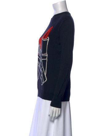 Stella McCartney Virgin Wool Graphic Print Sweater