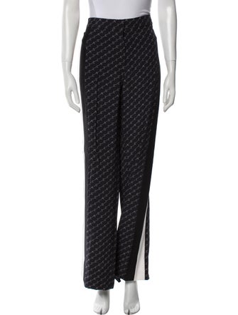 Stella McCartney Silk Wide Leg Pants