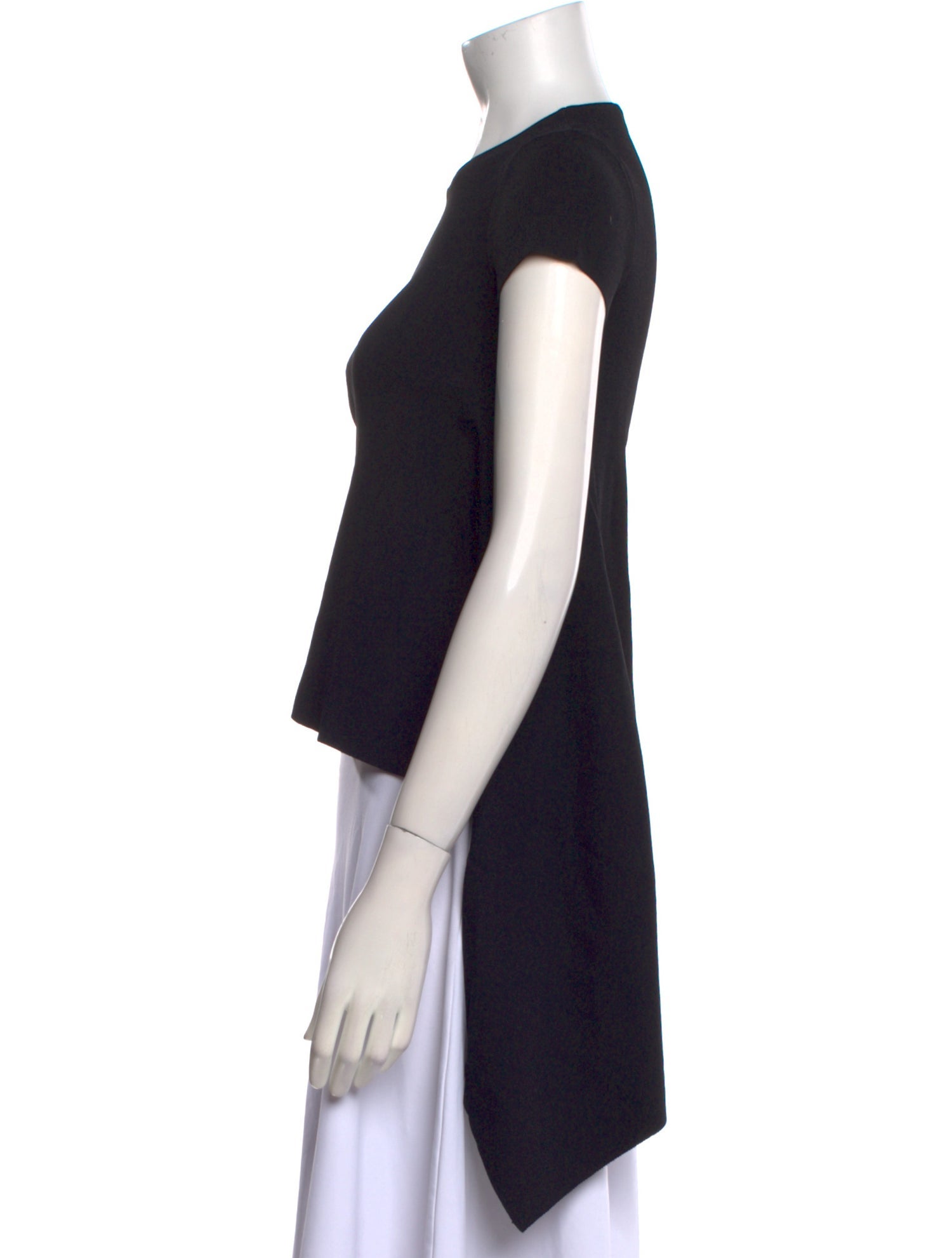 Stella McCartney Crew Neck Short Sleeve Crop Top