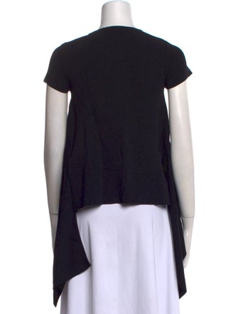 Stella McCartney Crew Neck Short Sleeve Crop Top