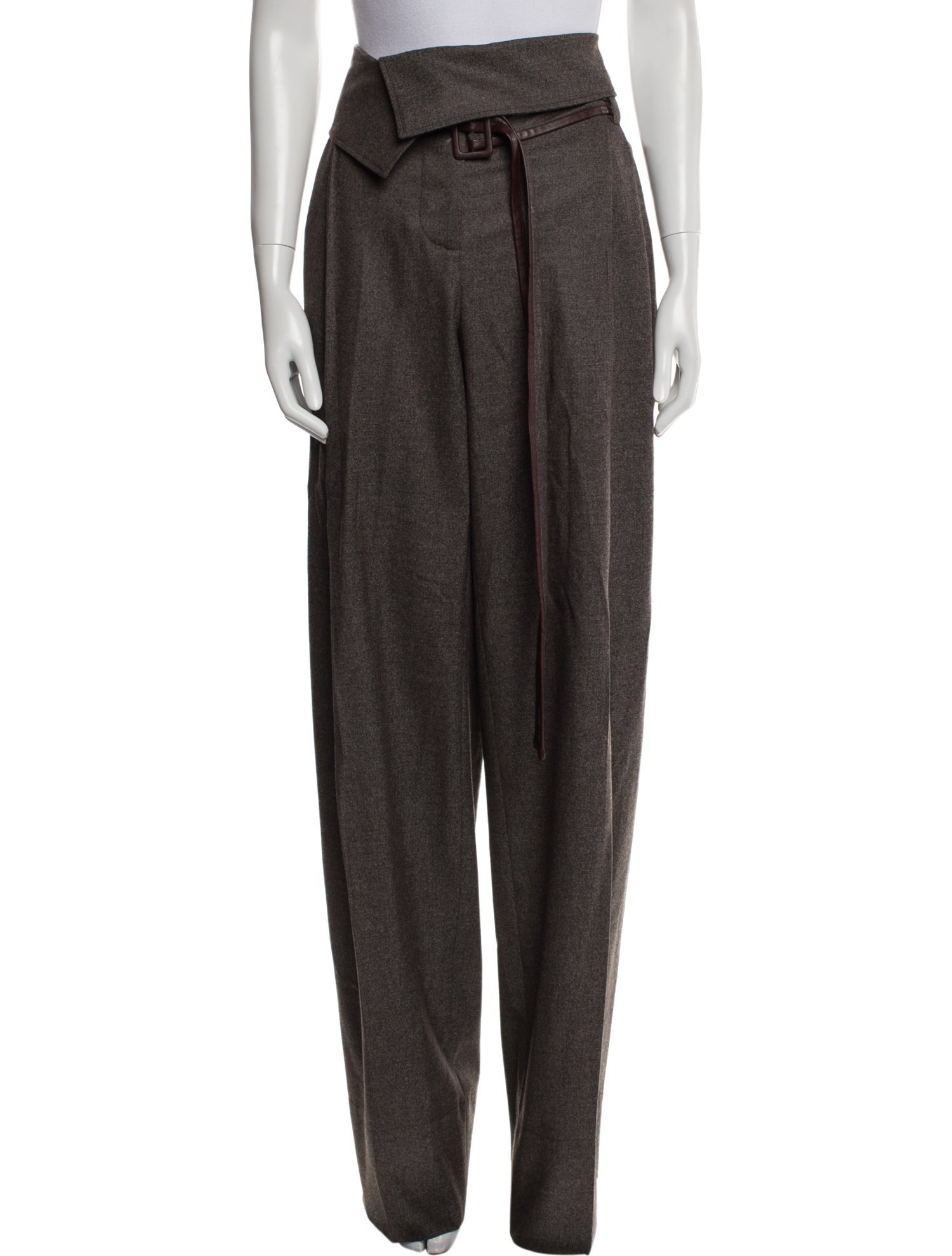 Stella McCartney Wool Wide Leg Pants