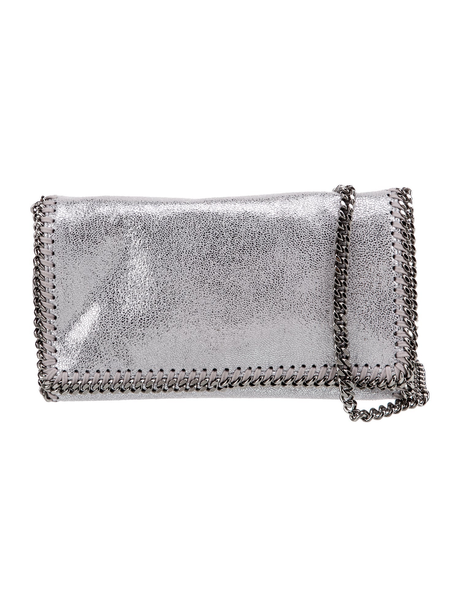 Stella McCartney Vegetarian Suede Clutch