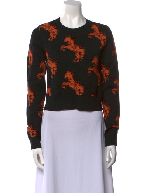 Stella McCartney Printed Crew Neck Sweater