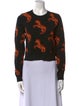 Stella McCartney Printed Crew Neck Sweater